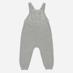 Quincy Mae Knit Overall Tan size 12-18m